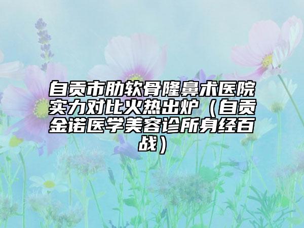 自貢市肋軟骨隆鼻術(shù)醫(yī)院實(shí)力對(duì)比火熱出爐（自貢金諾醫(yī)學(xué)美容診所身經(jīng)百戰(zhàn)）