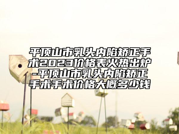 平頂山市乳頭內(nèi)陷矯正手術(shù)2023價(jià)格表火熱出爐-平頂山市乳頭內(nèi)陷矯正手術(shù)手術(shù)價(jià)格大概多少錢