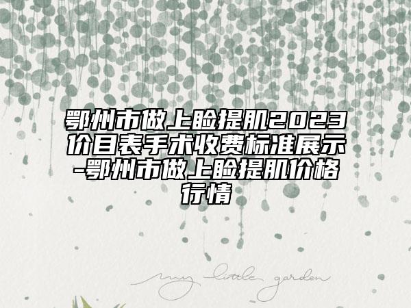 鄂州市做上瞼提肌2023價(jià)目表手術(shù)收費(fèi)標(biāo)準(zhǔn)展示-鄂州市做上瞼提肌價(jià)格行情