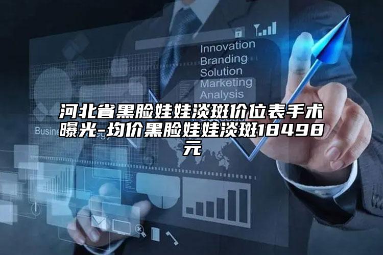河北省黑臉娃娃淡斑價位表手術(shù)曝光-均價黑臉娃娃淡斑18498元