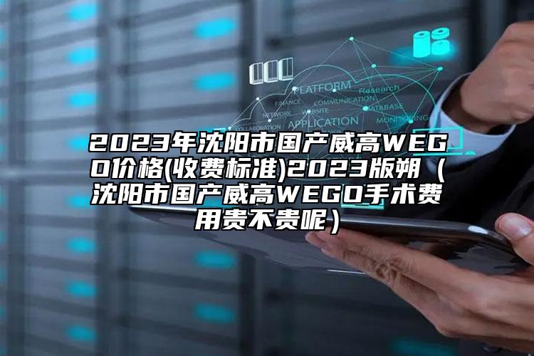 2023年沈陽市國產(chǎn)威高WEGO價格(收費標(biāo)準(zhǔn))2023版朔（沈陽市國產(chǎn)威高WEGO手術(shù)費用貴不貴呢）