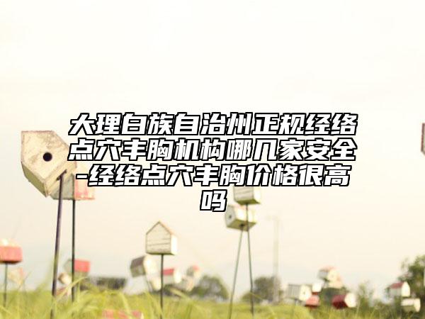大理白族自治州正規(guī)經(jīng)絡(luò)點穴豐胸機構(gòu)哪幾家安全-經(jīng)絡(luò)點穴豐胸價格很高嗎