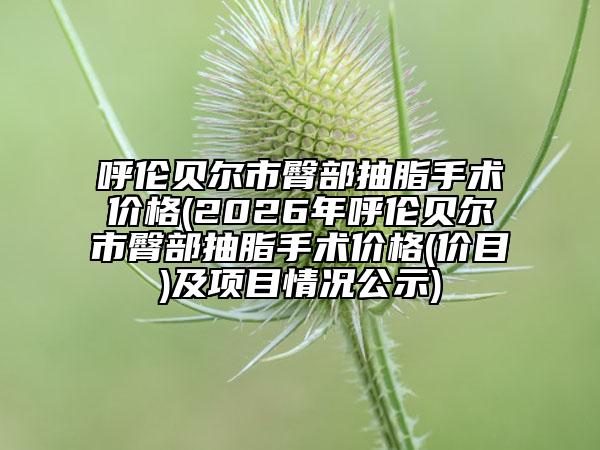 呼倫貝爾市臀部抽脂手術(shù)價(jià)格(2026年呼倫貝爾市臀部抽脂手術(shù)價(jià)格(價(jià)目)及項(xiàng)目情況公示)