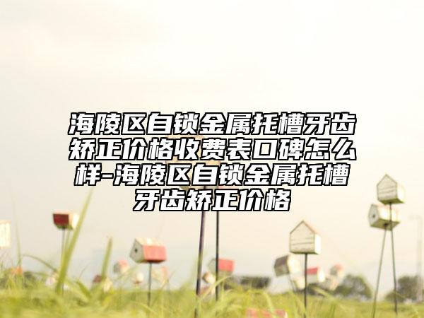 海陵區(qū)自鎖金屬托槽牙齒矯正價格收費表口碑怎么樣-海陵區(qū)自鎖金屬托槽牙齒矯正價格
